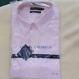 Daniel Cremieux men's pink button-down shirt